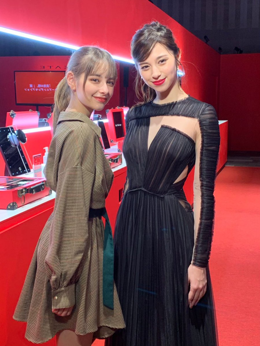 嵐 莉菜 はああああ幸せ 事務所の先輩の中条あやみさん インスタ見てくれたかな 中条あやみ さん Kate 真実の唇 イベント 中学生 嵐莉菜 Tencaratplume