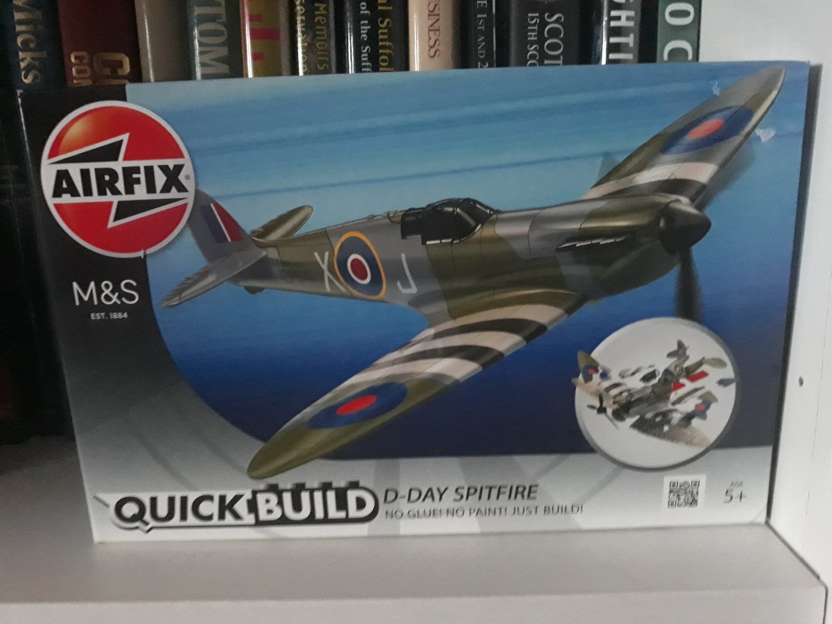 ReassessHistory's tweet photo. This festive #Spitmas time, there's no need to be afraid... as you can like this post and leave the comment #Spitmas for a chance to win this @Airfix Quickbuild #Spitfire!
Comp open until midnight Tues 24 Dec.
#Christmas #ww2 #sww #history #RAF https://t.co/ou6PwYWaIC