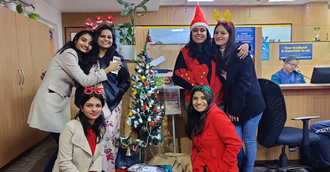 centreoflearnin's tweet photo. Few moments from COL Christmas celebration!

#thomascookcentreoflearning  #thomascookindia  #allabouttravel #tci #tccol #col #colstudents #collife #centreoflearning #lasteventoftheyear2019 #colcelebration  #noidacelebration #noidabatch #xmas2019 #christmascelebration #fun https://t.co/MbiVp5o8GK