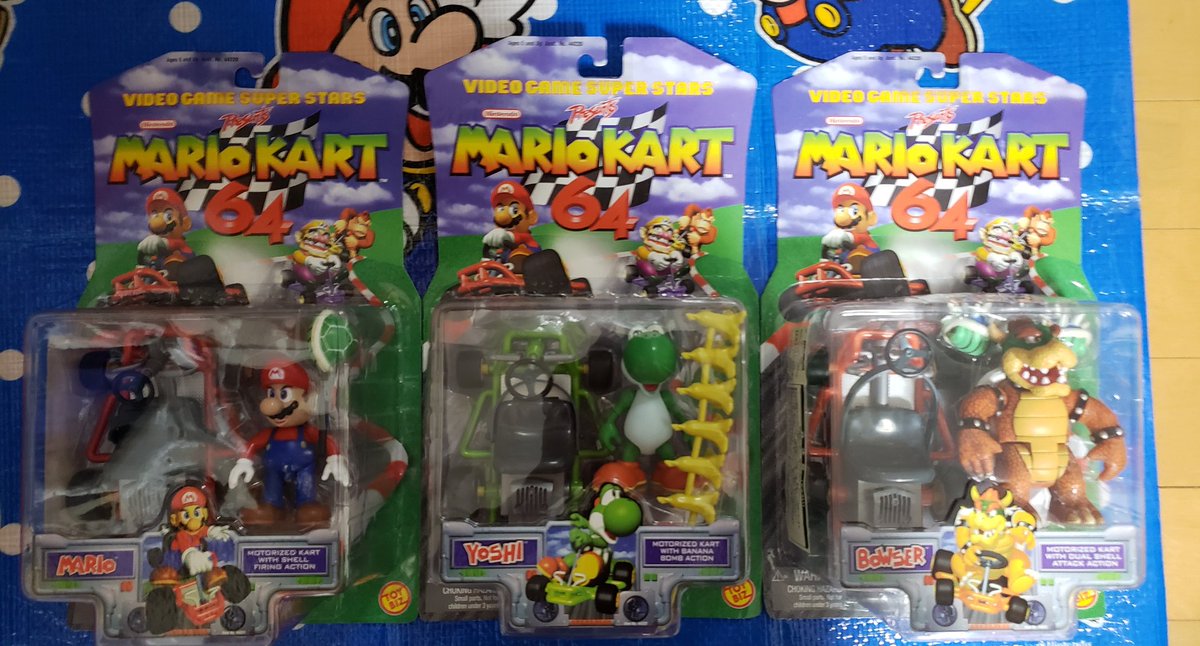海外のマリオカート64のフィギュアを入手。払おうと思った金額の半分