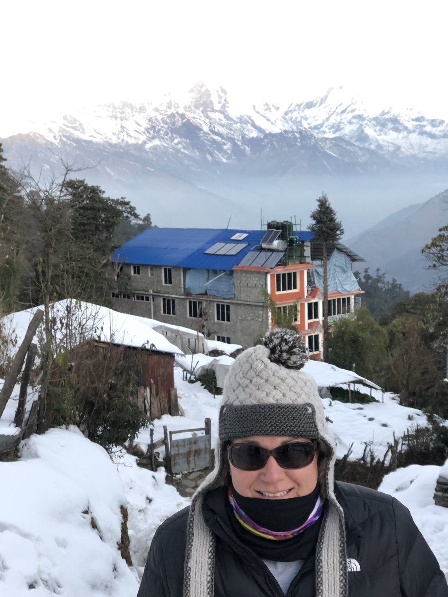 pduncan12's tweet photo. You never know what you can do until you challenge yourself! Hardest thing I have ever done! Well worth it! Thank you @PowhatanHS and @PCPS_Supt for your support! #annapurnabasecamp #trekking #nepalesevillages #cultureawareness #challenged https://t.co/UnXGYxkAA9
