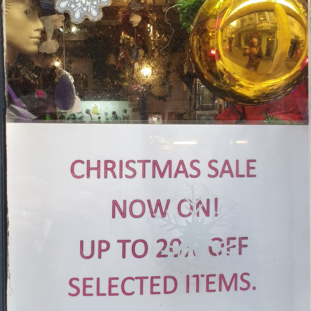 The Christmas Sale at Mr Chip's Emporium &amp; Pandemonium starts today! We are offering up to 20% off the marked price on selected items in our shops. Christmas gifts with a discount, you can't go wrong! #christmasgiftsideas #xmasgiftideas #ChristmasSale #xmassale