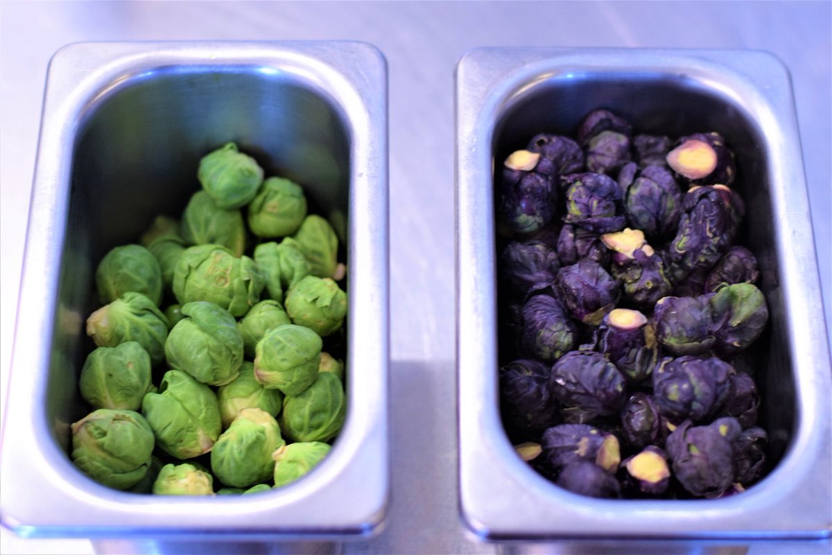 Love them or hate them, it's not Christmas without them! 
Our sprouts from the fantastic Falkland Kitchen Farm are delicious. 💚