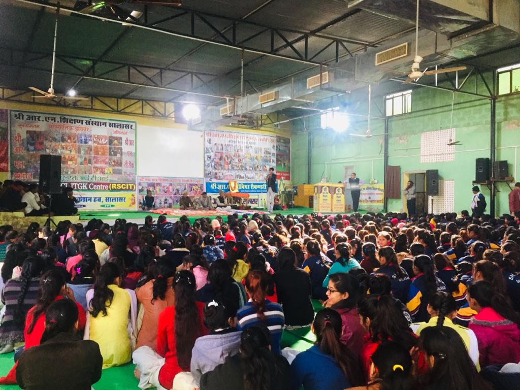 teamhashfdn's tweet photo. Under the guidance of @TejaswaniGautam, @ChuruPolice Today we trained 1400+ students against Cyber safety.

#teamhash #cyhersafety #police #cybercrime #cybersecurity https://t.co/2JUFjtjMXY