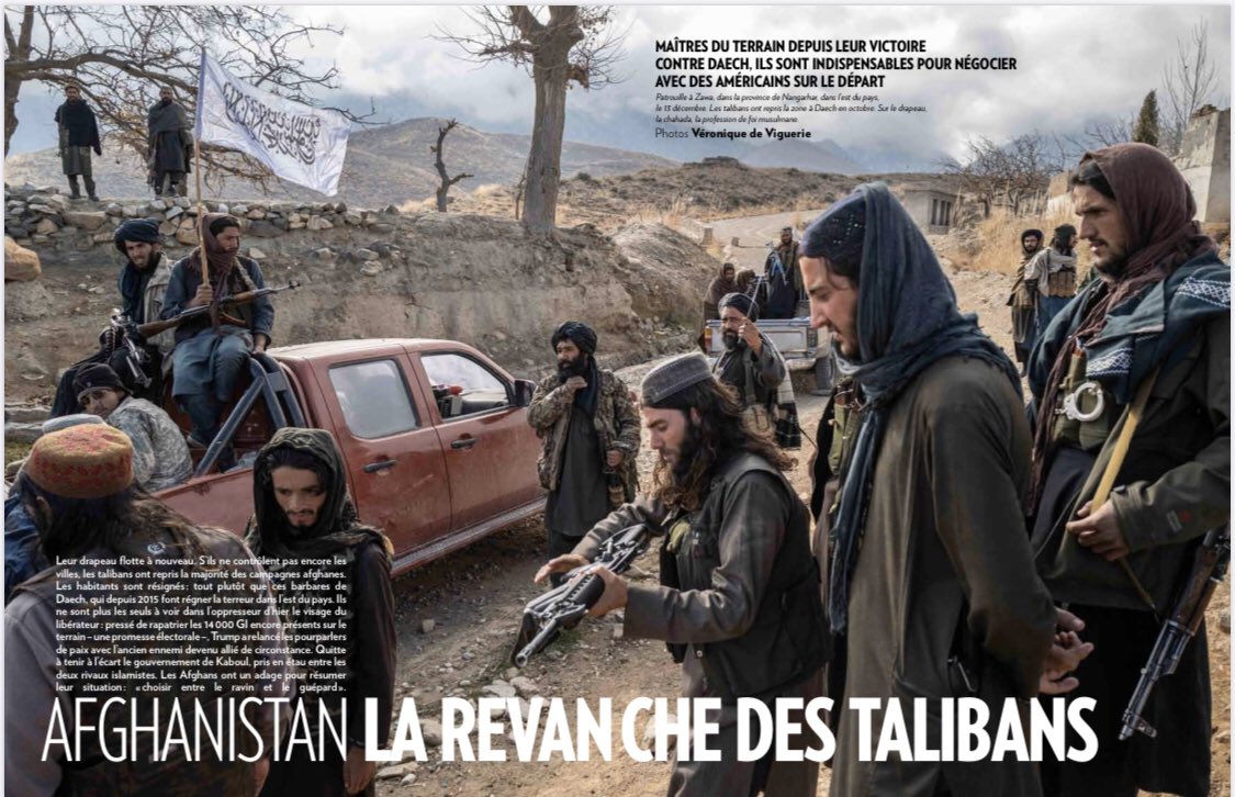Our story with @manonquerouil in @ParisMatch this week. The #Taliban #revenge in Afghanistan