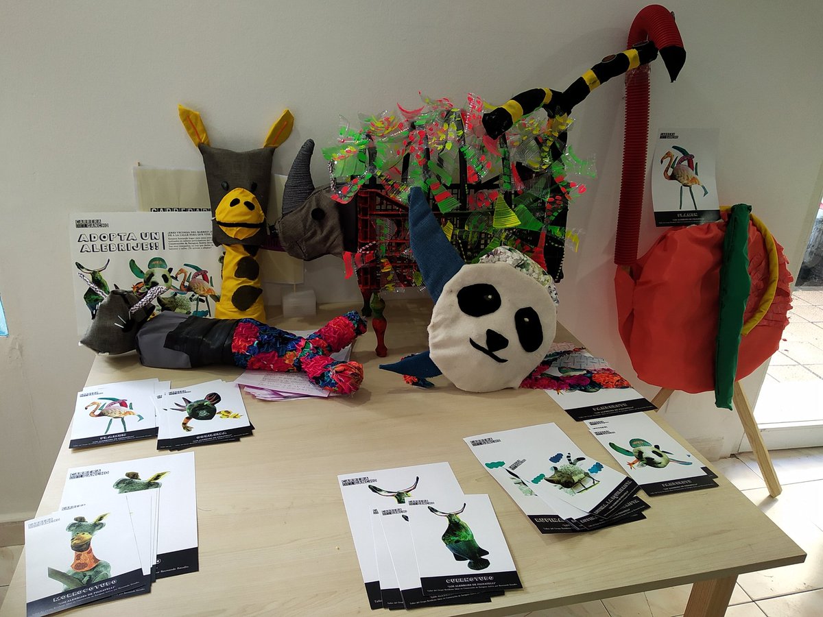 sevegodina's tweet photo. . Estamos #Pignatelliando Muestra de resultados y premios en #ElPajarcico de la  @carreragancho Alebrijes, comics, muebles restaurados, fotografía, interculturalidad, convivencia, arte, BARRIO @FundacionOzanam @FedeAbizanda @rubenteatrArte @PilarBernado @ICIZaragoza @zaragoza_es https://t.co/fLLbH6BhON
