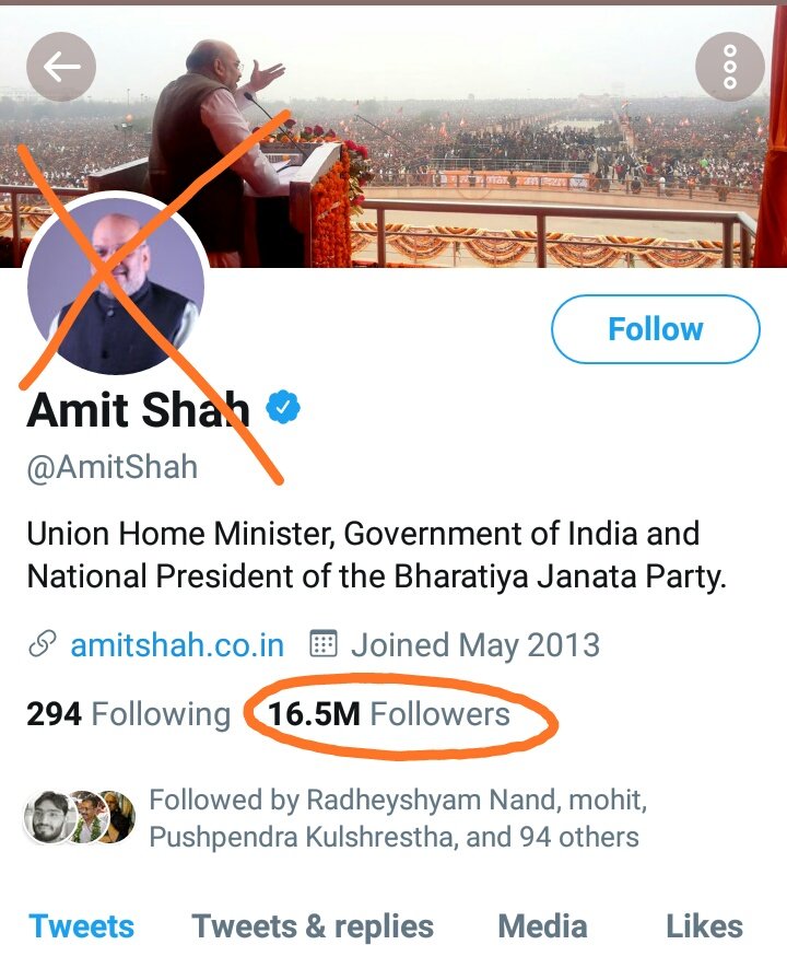 Dear opposition, please Unfollow these bastard.
👇
Modi & Amit Shah
#OppUnfollowModiShah
👆
#NRC_CAA
#NRC_CAB_नही_चलेगा
#NRC_CAA_Protests
#JamiaProtestsCAB
#JamiaMilliaUniversity
#Jamamasjidprotest
#CAA2019
#CAAAgainstConstitution
#CitizenshipAmmendmentAct2019
#AmitShahMustResign