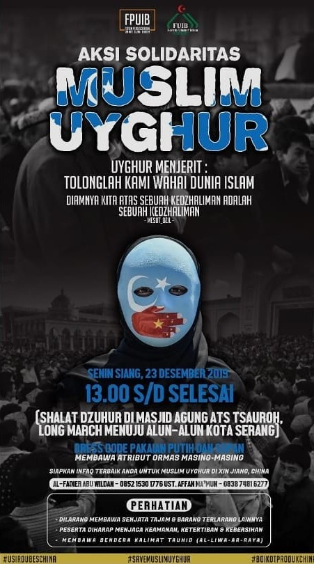 #SaveUyghur 
#serang