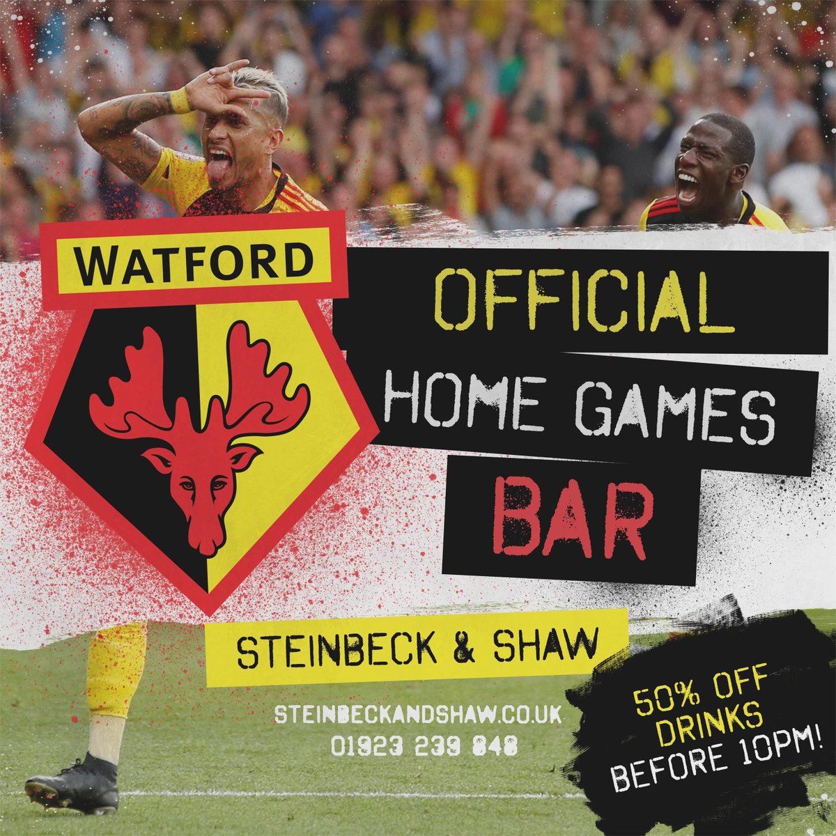 Don't miss the game with us this Sunday! Open from 12pm til late 😍
#COYH