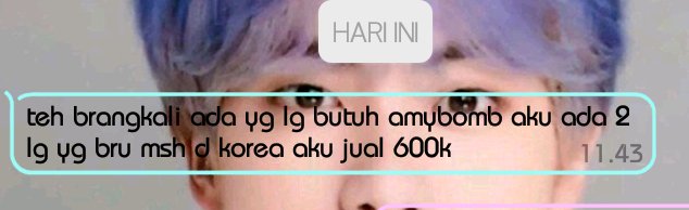 SJsantiaa's tweet image. Help RT
Bantu temen kali² ada yg mau beli 
#amybambts 
#lsbts