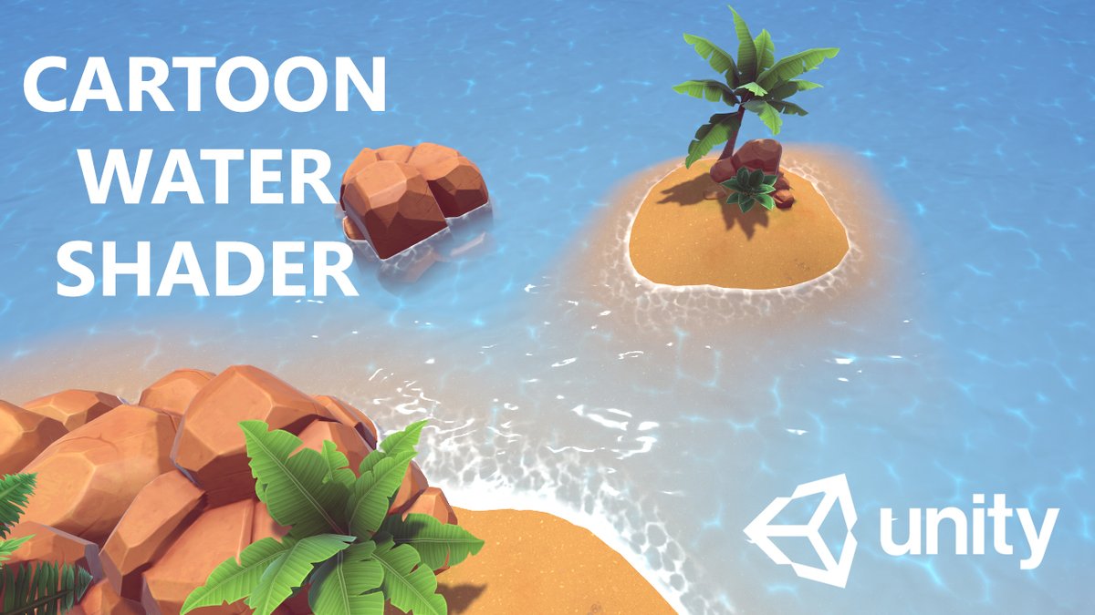 Made toon water shader with #Unity Shader Graph. See more by links below ⏬⏬⏬

youtu.be/ynHFnTkd8-Y

artstation.com/artwork/4b41NY

#unity3d #madewithunity #3dwater #screenshotsaturday #cartoonwater #gameart #3dart #gamedev #pbr