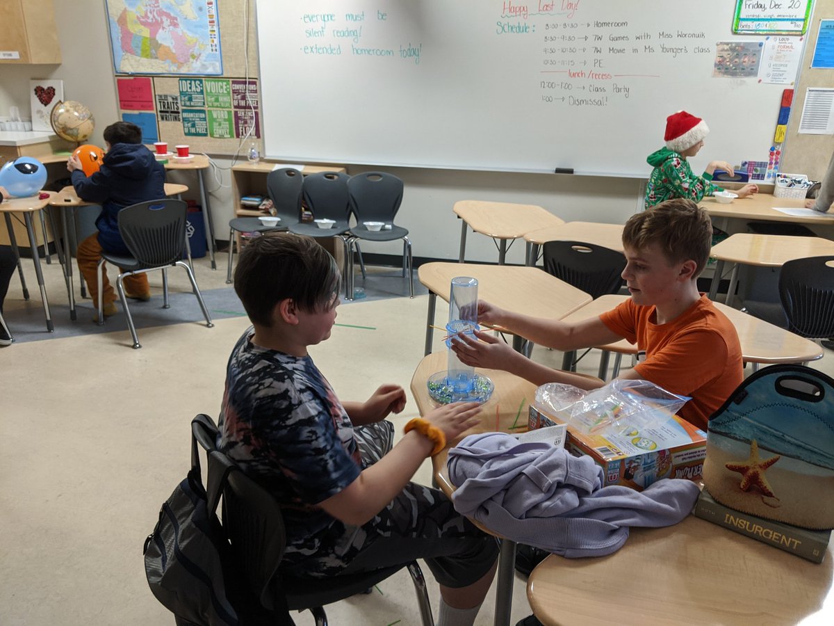 MswRvs's tweet photo. The last day of school before break called for games, snacks, and movies! These kiddos have worked incredibly hard this term - great job!! Wishing a restful &amp; relaxing break to all students, families, and staff! ⛄😁 @heronscrossing #hcsrvs #rvsed https://t.co/xR2mGLO6vz