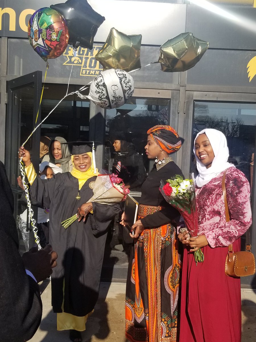 uiowa's tweet photo. There’s nothing better than celebrating life’s big moments with the people you love most. #UIowaGrad19 🖤💛🎓 https://t.co/QoLy8ANu1R