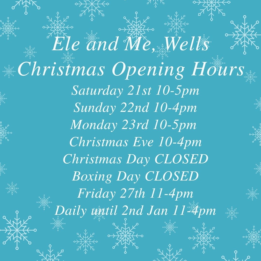 Merry Christmas to one and all. Thank you for all your Support in 2019 🎉
Our #Christmas opening hours in #wellsnextthesea #norfolk #woodentoyshop #woodentoys #familytime #norfolkchristmas