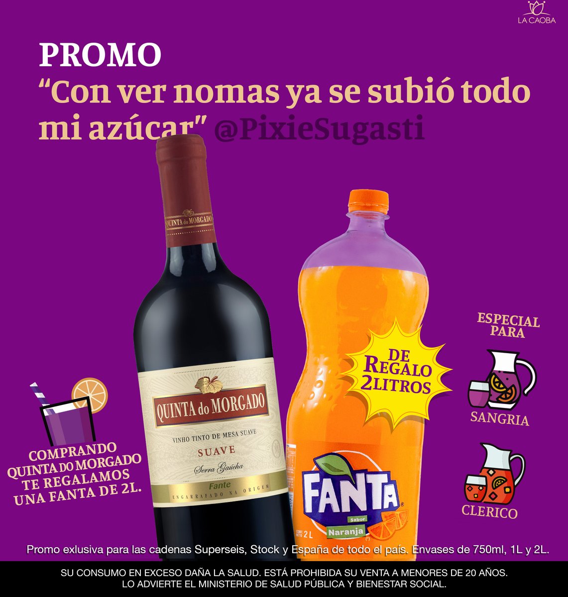 A pedido de <a href="/PixieSugasti/">Patricia Sugasti</a> cambiamos el nombre de la promo 🤓 y de paso despedimos a nuestros creativos porque no se les ocurrió un nombre tan brillante 💁🏻‍♀️