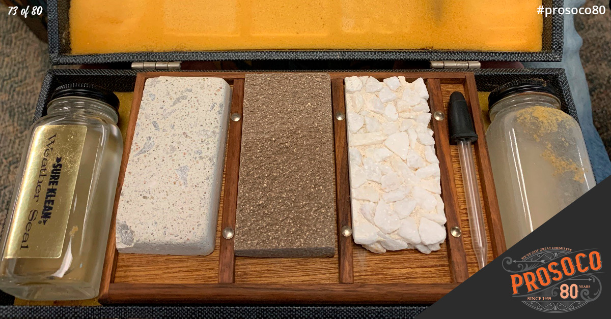 PROSOCO's tweet photo. #SubstrateTestingKit #OldSchoolKit #WeatherSeal
For our 80th anniversary, we're remembering 80 of our favorite images. https://t.co/cz7dpCpZcW.
#CheersToTheYears #PROSOCO80 #80years #PROSOCO #WeCanCleanThat #80Proof #ItsOurAnniversary #PROSOCOProjects #PROSOCOHistory https://t.co/7d2YuYRPuT