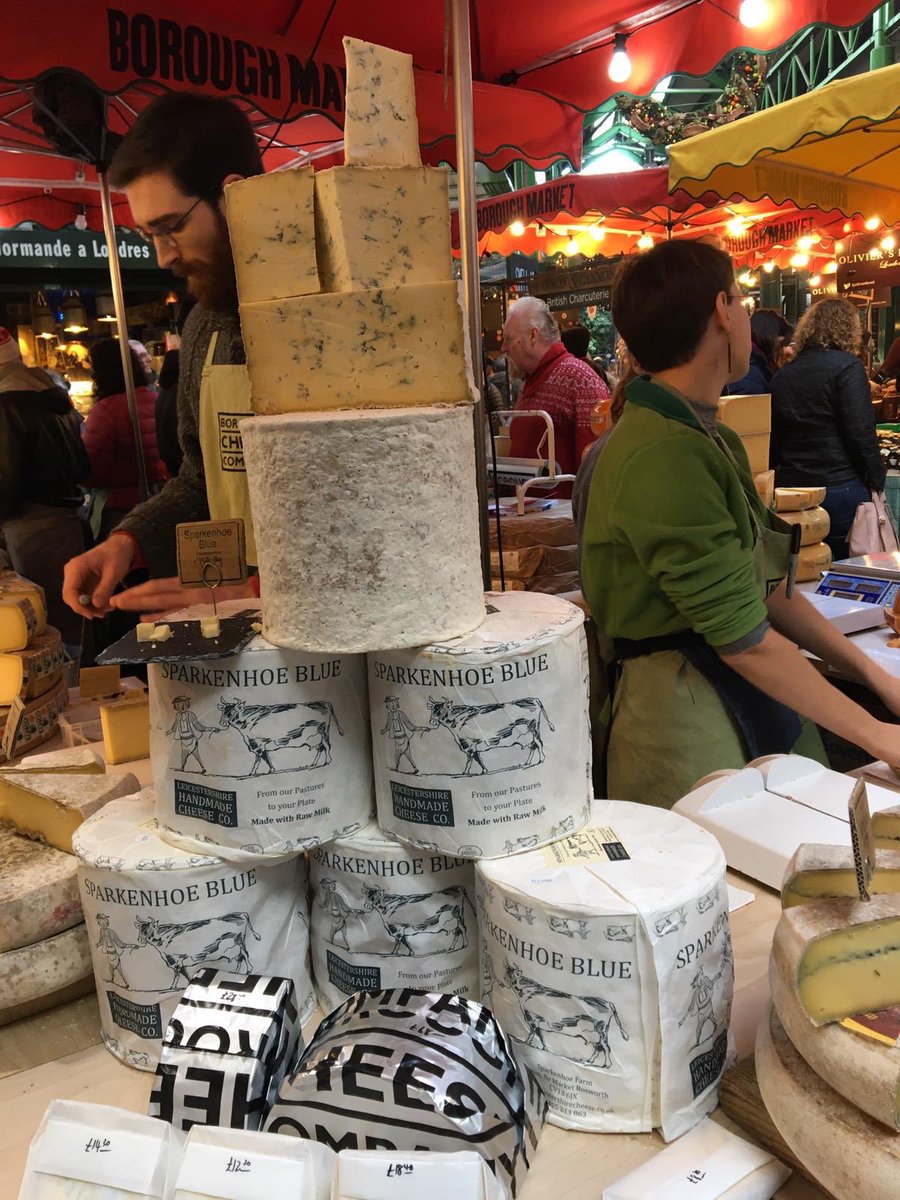 SparkenhoeFarm's tweet photo. Spotted in Borough Mkt by a friend. A big thank you to Dom and team and a very merry Christmas . @boroughcheeseco #cheesetower #itsnoteasybeingcheesy https://t.co/gV2oNFTEjQ