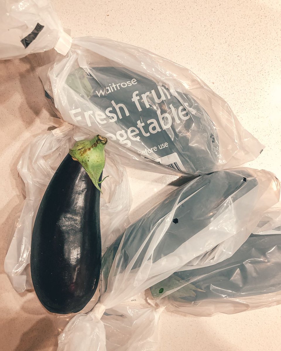 SebComanPhoto's tweet image. I like mine ‘naked’ coz of their sturdy skin. But what’s your thinking here @waitrose ? Single aubergines delivered by @Ocado in disgracefully wasteful individual plastic bags. 1st time this packaging! Plz STOP this. We’d like all loose w/ natural bruises #waronplastic @HughFW