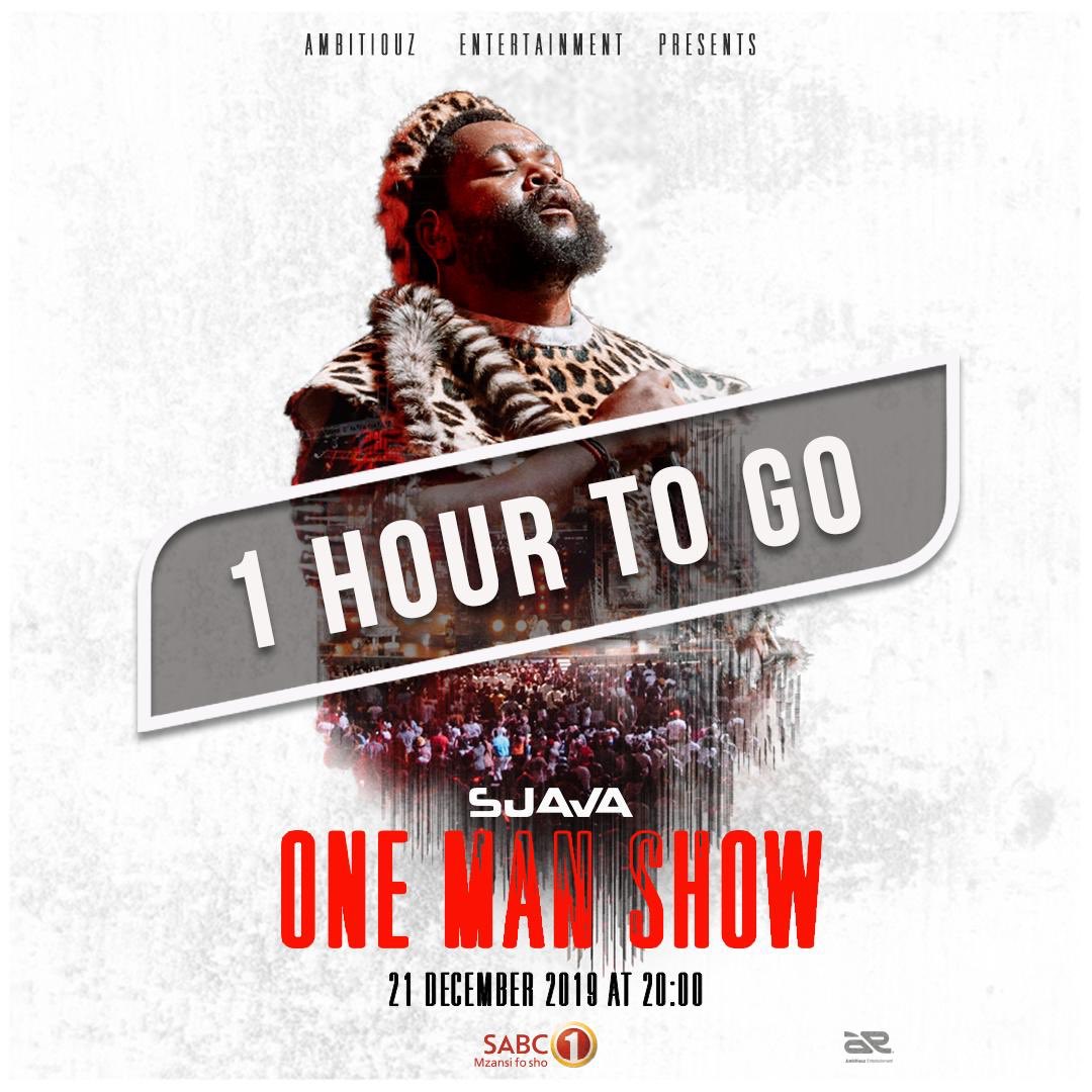 zonkep's tweet photo. #1Hour2Go #Sjava #OneManShow #MzansiFoSho @Ambitiouz_Ent @Official_SABC1 ๐ผ๐บ๐๐ค๐ฅ๐ผ https://t.co/SVO3Zc0cEd