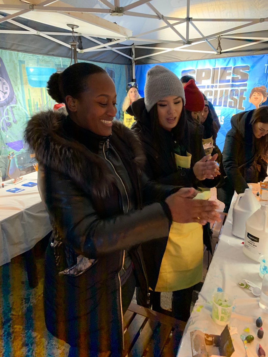 Hey Toronto! Join us at <a href="/AuroraFestTO/">Aurora Winter Festival Toronto</a> until December 23 to experience our #SpiesInDisguise spy lab, inspired by Walter Beckett’s home lab! Make some slime, decipher a secret message, and get your very own spy badge! #SpiesInDisguise flies into theatres Christmas Day.