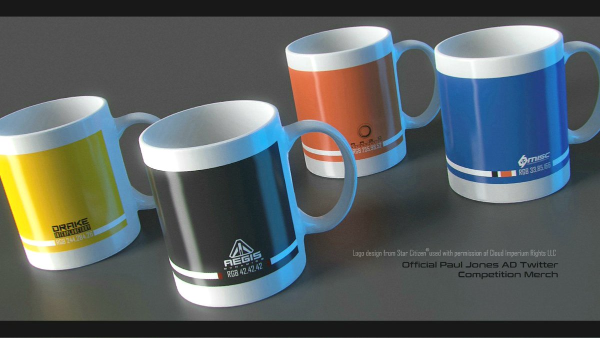 PaulJonesAD's tweet image. 1000 followers GIVEAWAY!

Wake up and enjoy the start of your day with a cup of #Starcitizen :)

TO WIN:
Follow, retweet and use #paulsbigmuggiveaway so I can track it easily :)

Winner will be picked on New Years Day 2020 at 12pm GMT and be picked from random.