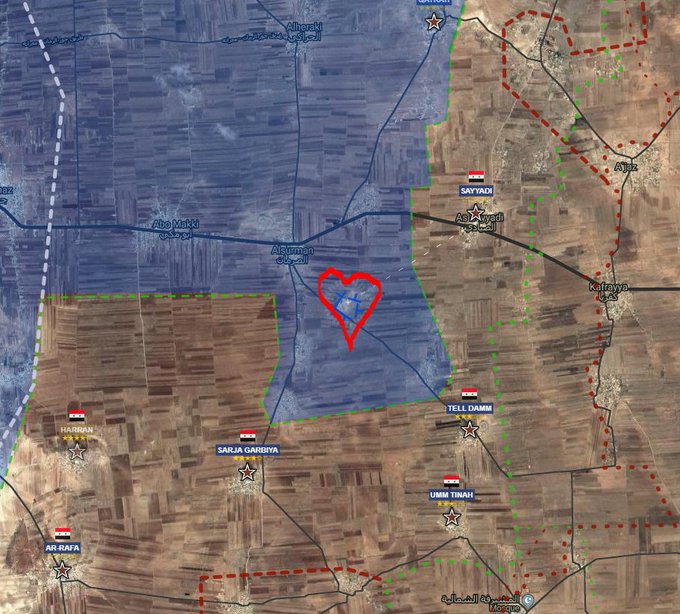 Ο συριακός στρατός προελαύνει στο Ν Ιντλίμπ απελευθερώνει δεκάδες χωριά και περικυκλώνει το τούρκικο παρατηρητήριο Νο6 στο Sarman.