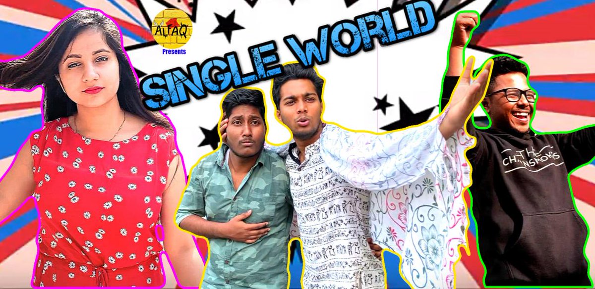 Rjs_Raj1's tweet photo. https://t.co/Hb3EvpxV4j
*Welcome to the SINGLE WORLD*
*Singles Must watch*๐
#single #love #breakup #godoflove #comedy #Trending #YouTube #alfaq #singleworld https://t.co/S37BjUT6gP