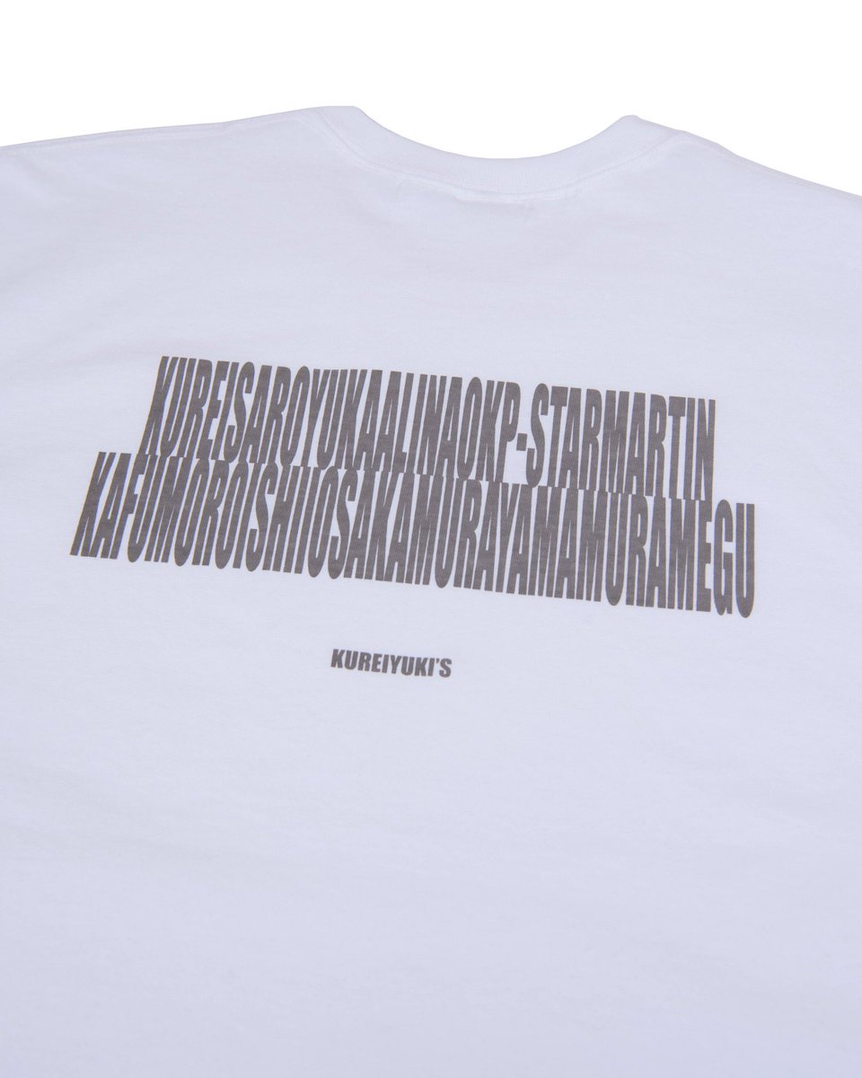 TENTATIVE_offi's tweet photo. NEW ARRIVAL
KUREIYUKI’S × TENTATIVE コラボレーションTシャツ
本日から発売致します。
TOPページURLのオンラインショップから是非ご覧ください。

#クレイユーキーズ 
#tentative #tentativewear https://t.co/jretEkv5HS