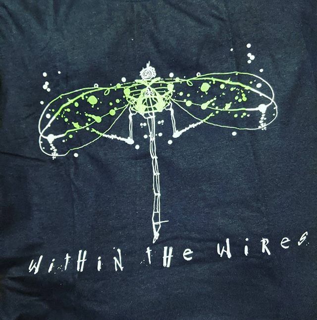ztifhael's tweet photo. Someone wanted to do 12 shirts of Christmas but I held him off. There are apparently still four shirts. Luckily he paid attention to my yelling about damsel flies and secret tapes.
#withinthewires #nerd https://t.co/bl4v08Mtu7