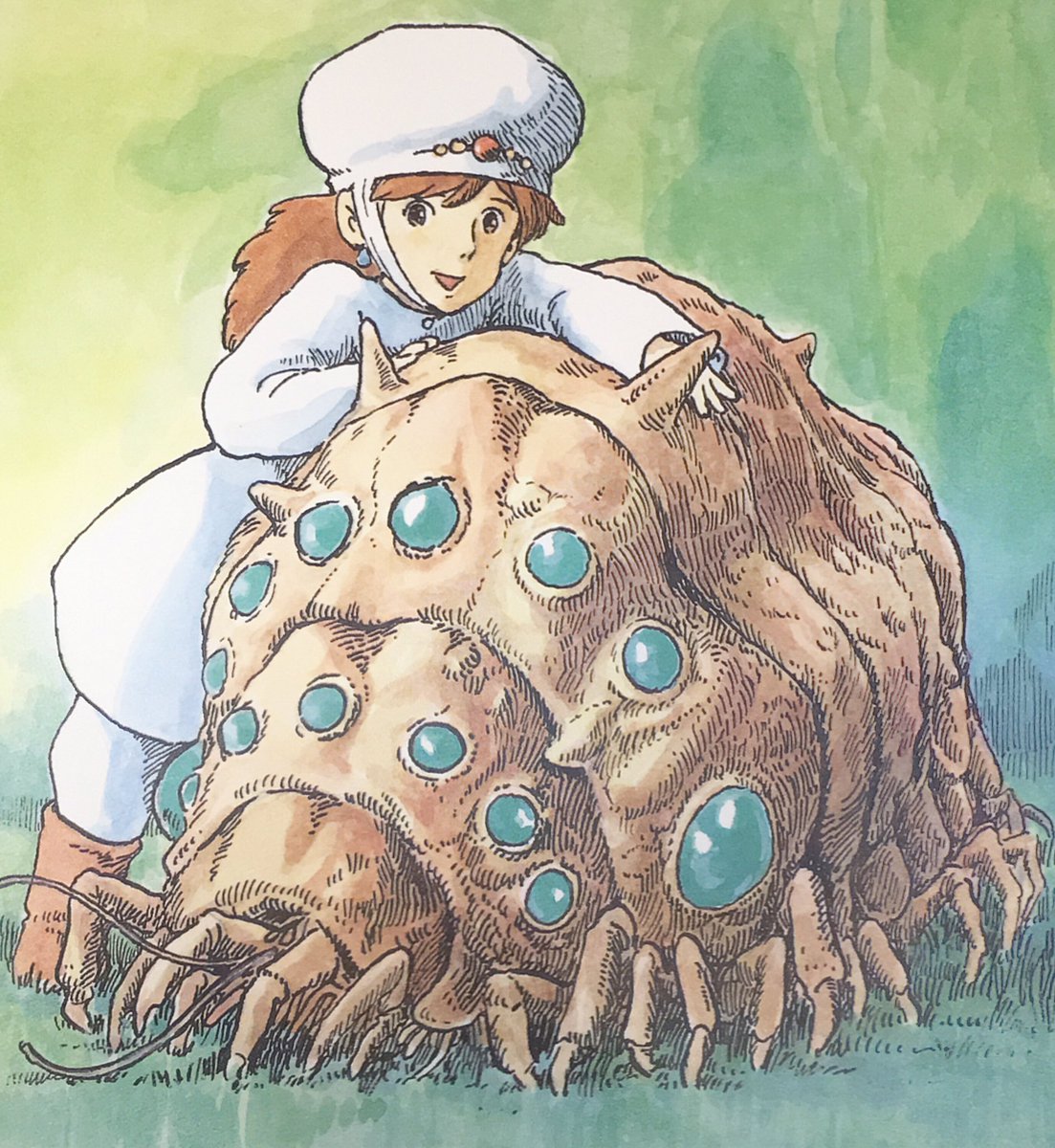gbl__maa's tweet photo. かわいいスキ。
ナウシカ原作読み返したい受験終われー(>_<)(>_<) https://t.co/TK3Ys1M8b7