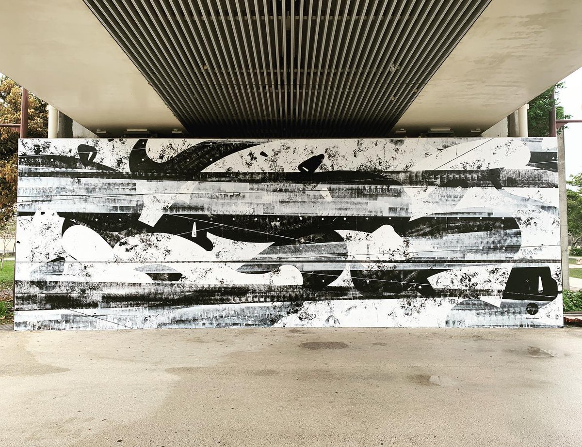 denpa_okinawa's tweet photo. mural for POW!WOW!JAPAN in OKINAWA
県立美術館裏手のおもろ天空橋にてぜひ実物をご覧下さい🤙

@powwowjapan https://t.co/BNn3c1YmQp