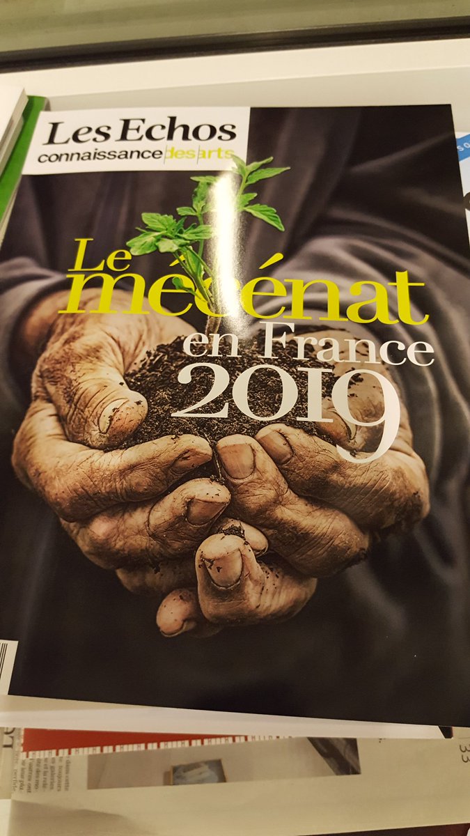 Alors que l'année finit tristement pour le #mécénat avec ce vote de <a href="/AssembleeNat/">Assemblée nationale</a> qui lui rogne les ailes, <a href="/LesEchos/">Les Echos</a> et <a href="/Cdesarts/">Connaissancedesarts</a> mettent en avant des initiatives heureuses: notre hors-série 2019 dans les bons kiosques et en vente en ligne sur nos sites <a href="/ADMICAL/">Admical</a> <a href="/CFFondations/">CFF</a>