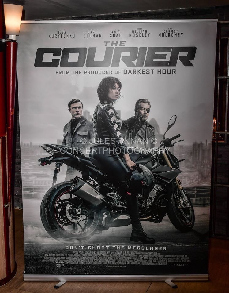 jules_annan's tweet photo. Fun night at the cast screening for the new film @TheCourierFilm, enjoyed the film, wishing everybody involved every success thanks for the invite @ZackaryAdler #thecourierfilm #williammoseley #rollercoasterangel
pics here https://t.co/OZn4CwxwBk https://t.co/D0fm396I91