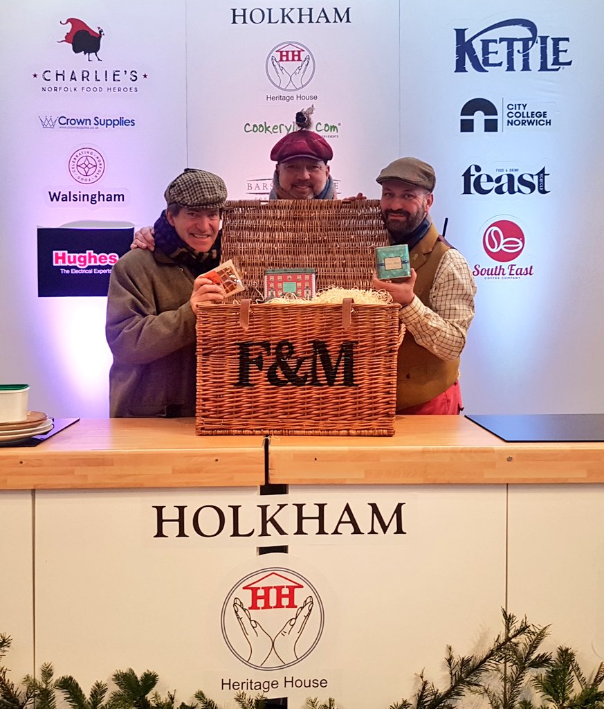 charlieboychef's tweet photo. Massive Thanks to sponsors & partners @Holkham #festivefoodfair Last Weekend
@KETTLEChipsUK
@CrownSupplies
@Ruddy_Muddy
@Archant
@BBCNorfolk
@FeastNorfolk
@norwichcollege
@MarkBradly67
@CookeryLive
@PSE_Norwich
#barsbysproduce
#eastcoastcoffee https://t.co/IBP0tiM7wz