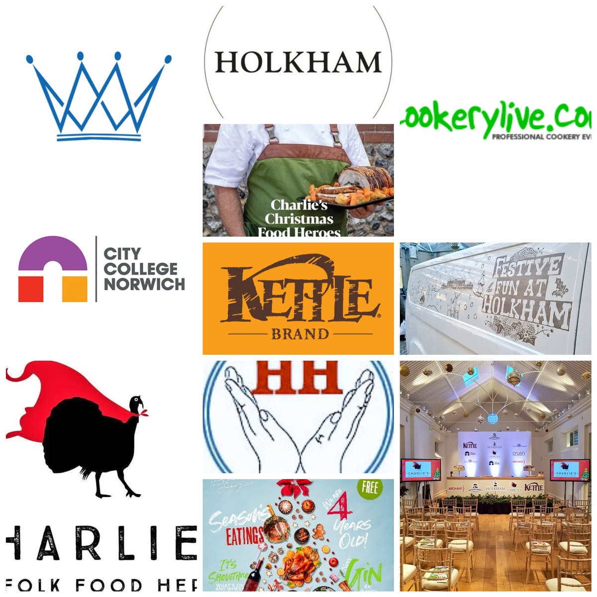 charlieboychef's tweet photo. Massive Thanks to sponsors & partners @Holkham #festivefoodfair Last Weekend
@KETTLEChipsUK
@CrownSupplies
@Ruddy_Muddy
@Archant
@BBCNorfolk
@FeastNorfolk
@norwichcollege
@MarkBradly67
@CookeryLive
@PSE_Norwich
#barsbysproduce
#eastcoastcoffee https://t.co/IBP0tiM7wz