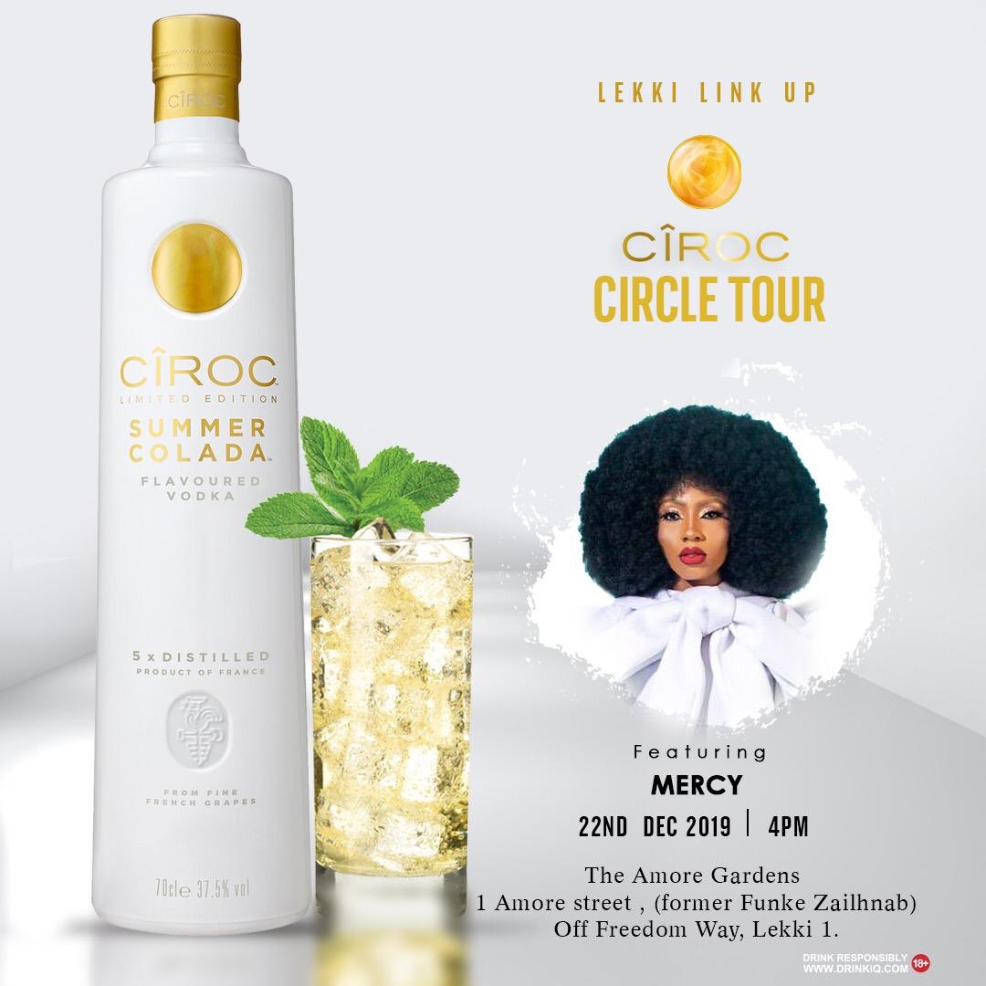 real_mercyeke's tweet photo. With CÎROC it’s always a Parte after partee this December!
I will be turning up at Lekki Link up the Ciroc way this Sunday at Amore Gardens Lekki!
Lekki peeps you know how we partee… Come let's partee the Ciroc way! #CirocYourDecember  #cirocxMercyLekkiLinkUp  #paidpartnership https://t.co/6AxKax2DEu