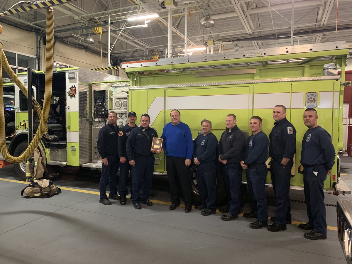ffxfirerescue's tweet photo. Congratulations Lieutenant Diehl from Station 14, Burke, C-Shift who is now retired after over 24 years of service. The shift gave him, and his family, a little goodbye dinner last night before he headed off into the sunset! Have a healthy and happy retirement Lt Diehl! #FCFRD https://t.co/8KwN4Tpi65