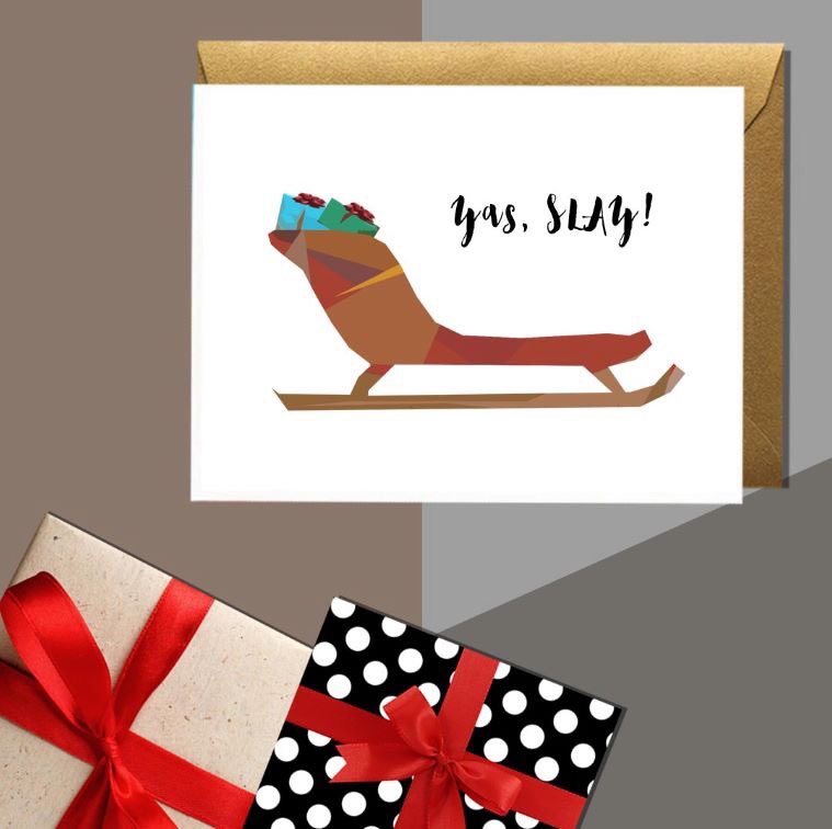 telamodaprints's tweet photo. Yassss Slayyyy!
Our holiday cards are here! 🎁 💌 ✨ 
Shop our festive cards at https://t.co/er0Cy0m1Al 
Perfect for everyone on your list.  💌 ✨🎁 https://t.co/tXvrhHTRDy