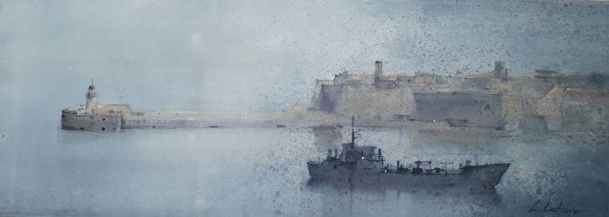 ChristineX180's tweet image. This Malta Grand Harbour painting by Svetislav Martinovic just got homed! 

More by Svetislav, here: ow.ly/Hhlr50xFQTD

#GrandHarbour #Maltapainting #Maltaart #artMalta #Malta #port #SvetislavMartinovic #ChristineXArtGallery