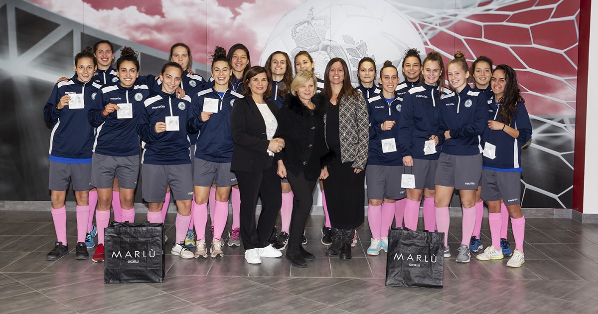 MarluGioielli's tweet photo. "Donne insieme alle donne. MARLÙ e San Marino academy una squadra vincente"

https://t.co/sGO7jWHvfI

#marlugioielli #marludiversamentetu 
@MarluGioielli
@FabbriMarta1
@SanMarino_RTV https://t.co/ZRuzfq6J38