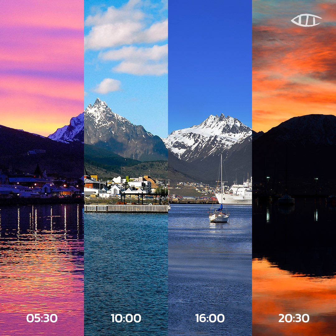 Verano: la oportunidad para disfrutar al máximo los días de #Ushuaia. Más de 17 horas de luz te esperan para descubrir un mundo de aventuras y actividades al aire libre ☀️

PH: <a href="/Turismo_Ushuaia/">Turismo Ushuaia</a>

#VisitUshuaia #Verano