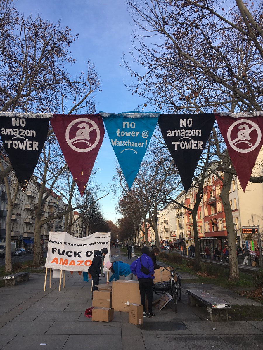 CorinthStr53's tweet image. Damit Berlin nicht das nächste San Francisco wird - no tower an der Warschauer! #berlinvsamazon