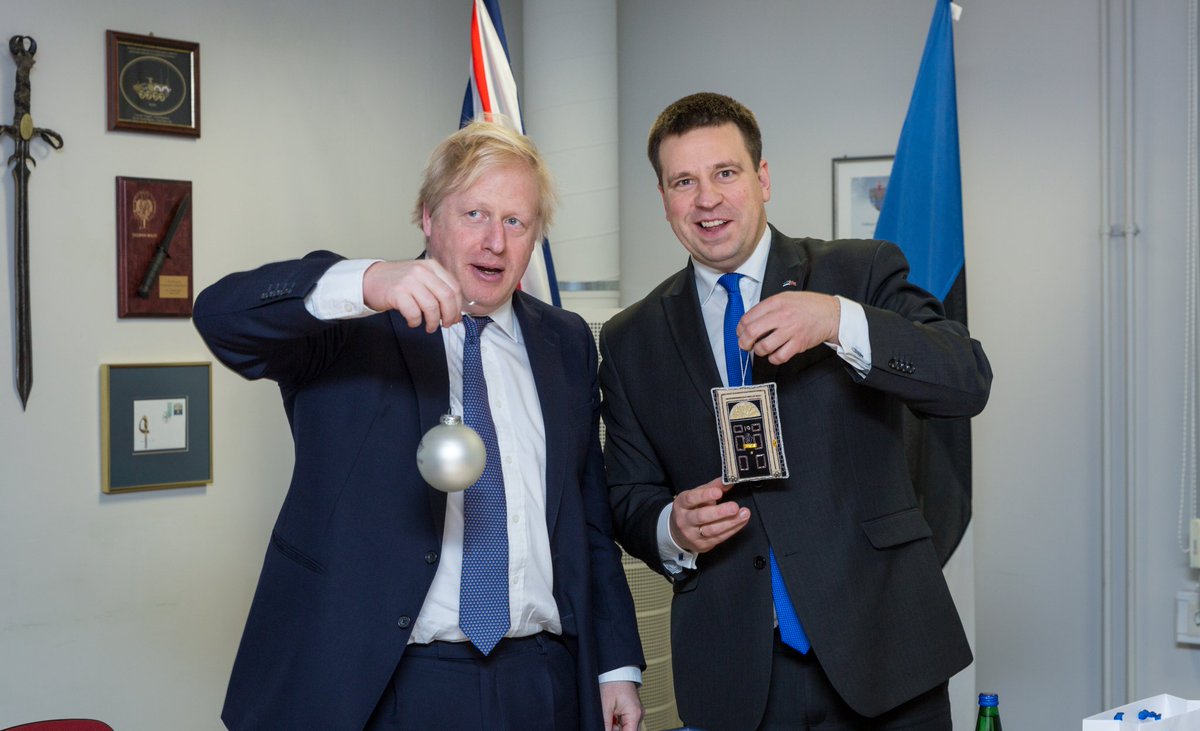 Juri Ratas On Twitter Uk Makes A Leading Contribution To Our Region S Security Very Pleased To Welcome My Good Friend Borisjohnson In Estonia Greet The Troops Serving Here As