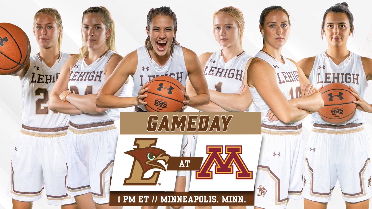 LehighSports's tweet photo. It’s #GAMEDAY! 🏀 @LehighWBB takes on Minnesota at the Barn, as six Mountain Hawks return home to play in front of their friends and families. Tip-off at noon local/1 PM ET. #GoLehigh https://t.co/BpNeoe9gLa