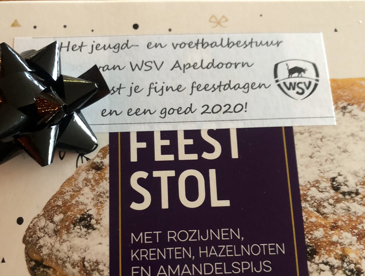 Altijd leuk om een attentie te krijgen! #vrijwilliger <a href="/wsv_voetbal/">WSV Apeldoorn</a> <a href="/WSVClubsupport/">WSV Clubsupport</a>
