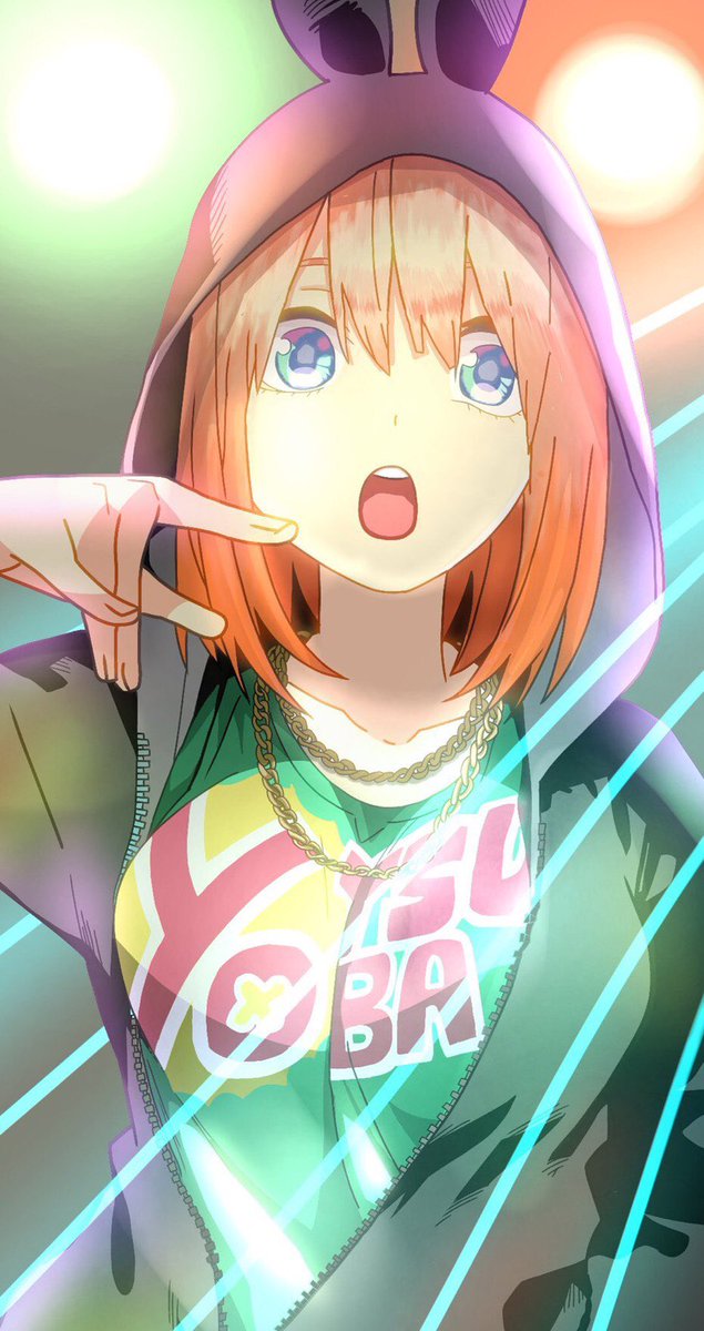 RyoRyo🌟さんがTwitterに投稿した中野四葉(五等分の花嫁)のイラスト。