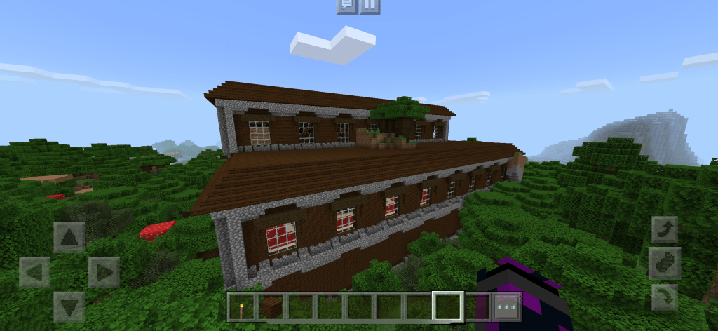 MinecraftNW's tweet photo. [PE 1.5] Glitched mansion with six secret attic rooms! https://t.co/lqrSPWjKEE https://t.co/NaTLV7nl2i