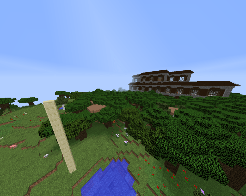 MinecraftNW's tweet photo. [PC 1.12] Woodland Mansion blocks away from spawn https://t.co/Z7oeFYxKOj https://t.co/tEU8ydMB99