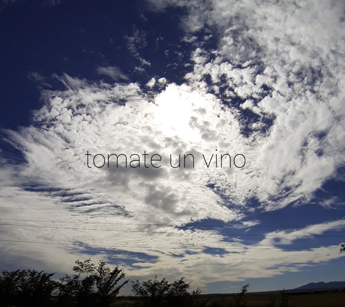 como que las nubes me están tirando una señal..