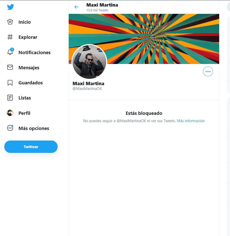 leosteinerix's tweet photo. Hola, @MaxiMartinaOK que te hice para que me hayas bloqueado? soy Leonel me conoces hace 7 años y hasta me tenes en Facebook @chequenblanco #ChequeEnFuturock @LeoMeinTeil https://t.co/wlvyOQUhuh